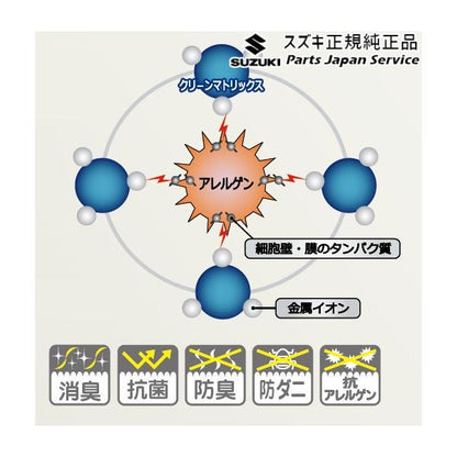 MR52S系ハスラー 131 フロアマット(ジュータン)〈ポップブロック〉 BATW 75901-59S30 HUSTLER SUZUKI
