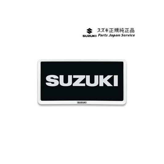 MR52S系ハスラー 140.ナンバープレートリム(ホワイト1枚)ABYM 9911D-63R00-26U HUSTLER SUZUKI