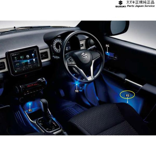 FF21S系イグニス 93.ドアポケットイルミネーション D9X1 99000-99006-TC8 IGNIS SUZUKI