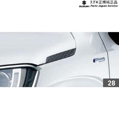 FF21S系イグニス 28.フロントフードガーニッシュ AAVQ 99000-99060-HG1 IGNIS SUZUKI
