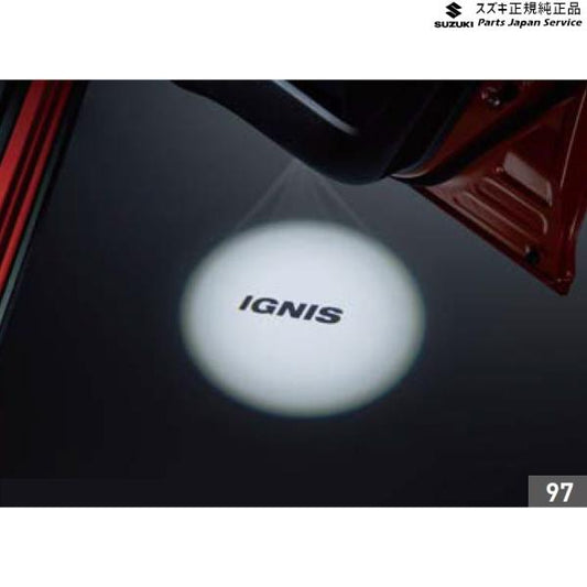 FF21S系イグニス 97.ドアランプ DA8C 99213-62R90 IGNIS SUZUKI