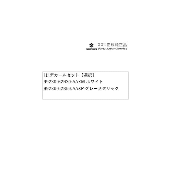FF21S系イグニス 21.デカールセット IGNIS SUZUKI
