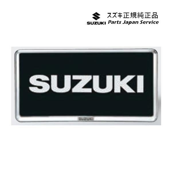 JB64W系ジムニー 111 ナンバープレートリム ABT2 樹脂クロームメッキ 9911D-63R00-0PG JIMNY SUZUKI