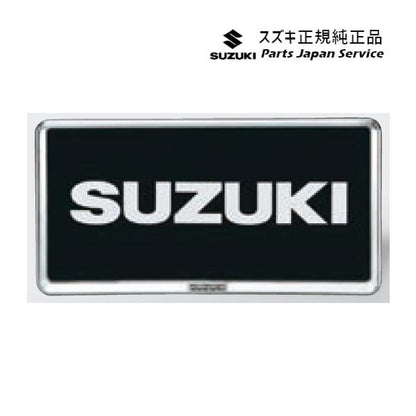 JB64W系ジムニー 111 ナンバープレートリム ABT2 樹脂クロームメッキ 9911D-63R00-0PG JIMNY SUZUKI