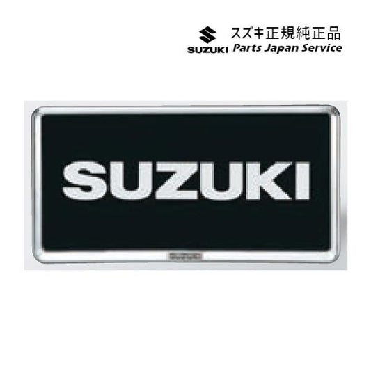 JB64W系ジムニー 111 ナンバープレートリム ABT2 樹脂クロームメッキ 9911D-63R00-0PG JIMNY SUZUKI