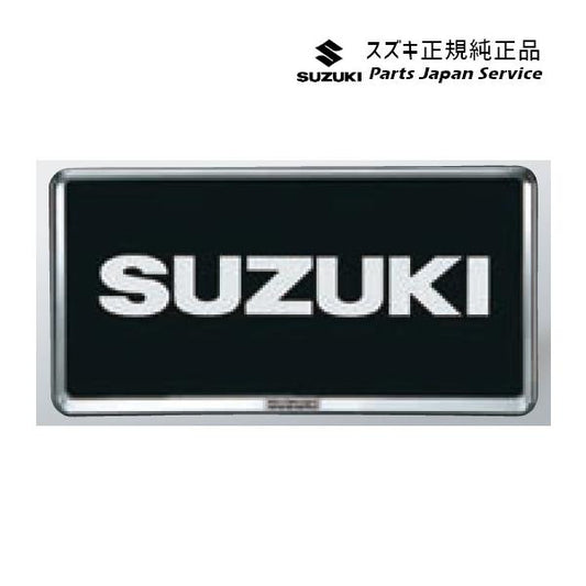 JB64W系ジムニー 112 ナンバープレートリム ABT3 樹脂ブラックメッキ 9911D-63R00-ZKP JIMNY SUZUKI
