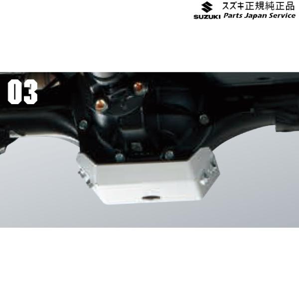 JB64W系ジムニー 03 リヤデフガード ABRS 9912J-77R41 JIMNY SUZUKI