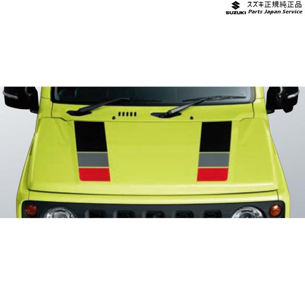 JB64W系ジムニー 13 フードデカール AC4D 99230-77R21-003 JIMNY SUZUKI