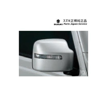 JB64W系ジムニー 22 ドアミラーカバー(LEDサイドターンランプ付ドアミラー用) JIMNY SUZUKI
