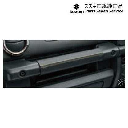 JB64W系ジムニー 59 本革助手席 乗降グリップカバー JIMNY SUZUKI