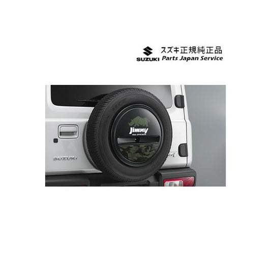JB64W系ジムニー 10-4.スペアタイヤハーフカバーデカール ABL6 99230-77R10-004 JIMNY SUZUKI