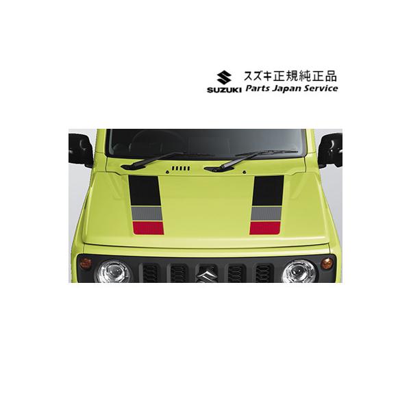 JB64W系ジムニー 13.フードデカール AC4D 99230-77R21-003 JIMNY SUZUKI