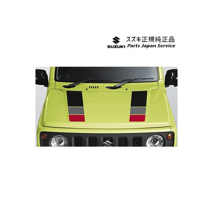 JB64W系ジムニー 13.フードデカール AC4D 99230-77R21-003 JIMNY SUZUKI
