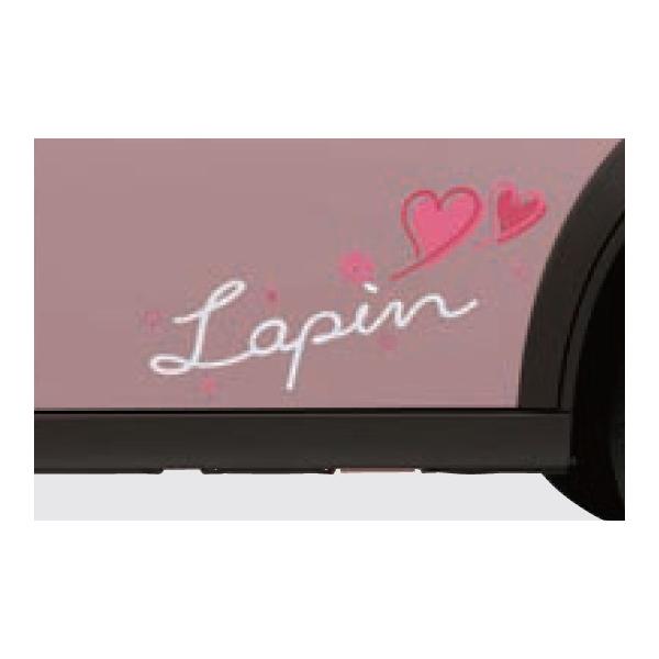HE33S系ラパン 33.サイドデカール AAH1 左右セット リヤドア貼付用 99000-99035-E19 LAPIN SUZUKI