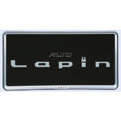 HE33S系ラパン 150.ナンバープレートリム ABYY 樹脂クロームメッキ 9911D-80P00-0PG LAPIN SUZUKI