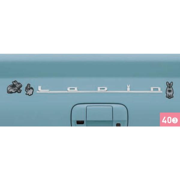 HE33S系ラパン 40.デコステッカー LAPIN SUZUKI