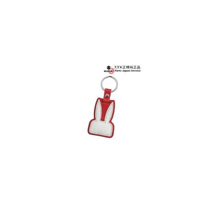 【小型便】HE33S系ラパン 103.Lapin キーホルダーF9DB レザータイプ 99000-99037-LP3 LAPIN SUZUKI