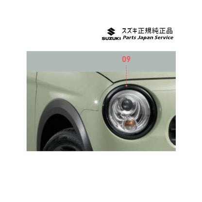 HE33S系ラパン 09.ヘッドランプリム AC7N 99119-80P00-ZJ3 LAPIN SUZUKI