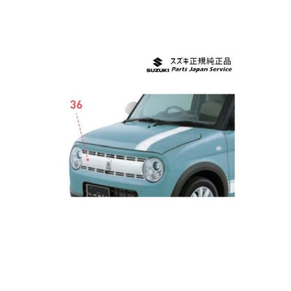 HE33S系ラパン 36.フロントグリル AC7T フロントカメラ有車用 9911C-80P10-26U LAPIN SUZUKI