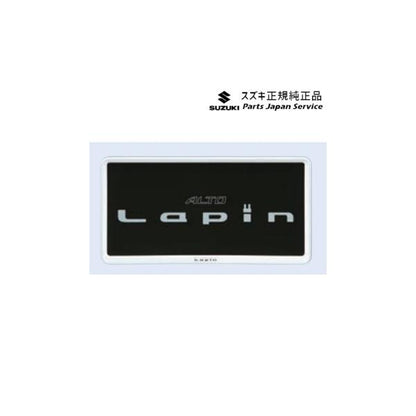 HE33S系ラパン 149.ナンバープレートリム ABYZ 9911D-80P00-26U LAPIN SUZUKI