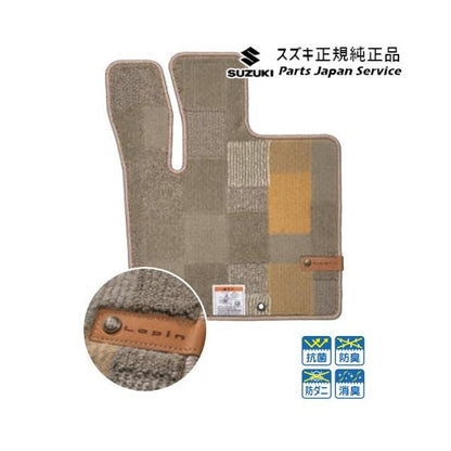 HE33S系ラパン 145.フロアマット(ジュータン)〈パッチワーク〉 LAPIN SUZUKI