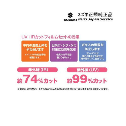 HE33S系ラパン 182.UV+IRカットフィルムセット BB5C 99156-80P00 LAPIN SUZUKI