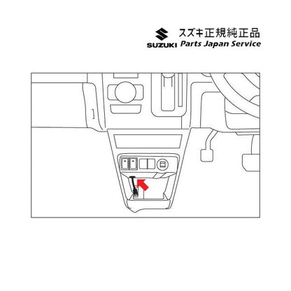 HE33S系ラパン 246.ケーブルグロメット CA4Q 9919A-81P00 LAPIN SUZUKI