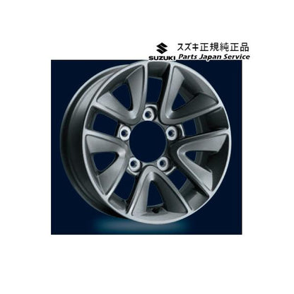 【大型便】JC74W系ジムニーノマド 17.アルミホイール(15インチ)(1本) ABLC 43210-57M10-0BK JIMNYNOMADE SUZUKI