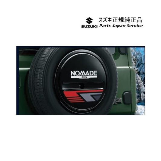 JC74W系ジムニーノマド 06-3.スペアタイヤハーフカバーデカール ACAT 99230-80T10-007 JIMNYNOMADE SUZUKI