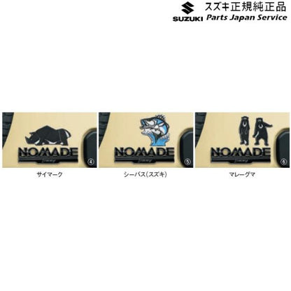 JC74W系ジムニーノマド 09.デコステッカー JIMNYNOMADE SUZUKI
