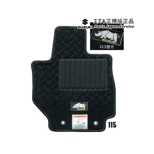 【大型便】JC74W系ジムニーノマド 115.フロアマット(ジュータン)(ロバスト) JIMNYNOMADE SUZUKI