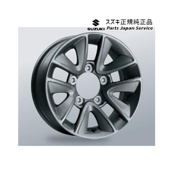 【大型便】JB74W系ジムニーシエラ 11 アルミホイール(15インチ) ABLC ガンメタリック 15×5 1/2J 43210-57M10-0BK JIMNYSIERRA SUZUKI