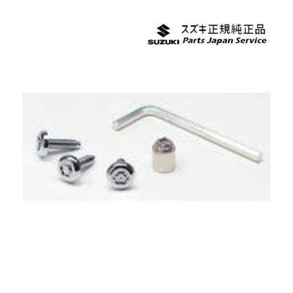 JB74W系ジムニーシエラ 112 ナンバープレートロックボルト A9KP 99000-990Y7-004 JIMNYSIERRA SUZUKI
