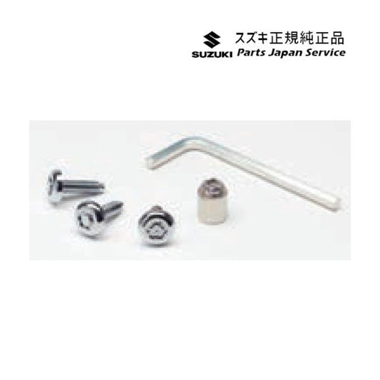 JB74W系ジムニーシエラ 112 ナンバープレートロックボルト A9KP 99000-990Y7-004 JIMNYSIERRA SUZUKI