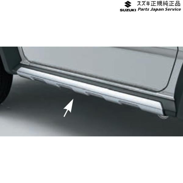 JB74W系ジムニーシエラ 06 サイドアンダーガーニッシュ ABME 金属調塗装 左右セット 99112-78R00 JIMNYSIERRA SUZUKI