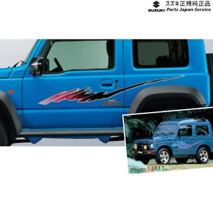 JB74W系ジムニーシエラ 28 サイドデカール ABLE 左右セット 99230-78R00-001 JIMNYSIERRA SUZUKI