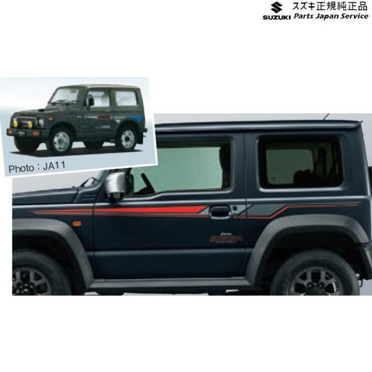 JB74W系ジムニーシエラ 27 サイドデカール ABLF 左右セット 99230-78R00-002 JIMNYSIERRA SUZUKI