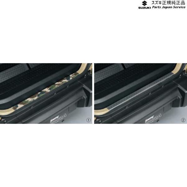 JB74W系ジムニーシエラ 88 リヤゲートメンバーガーニッシュ 樹脂 貼付タイプ JIMNYSIERRA SUZUKI