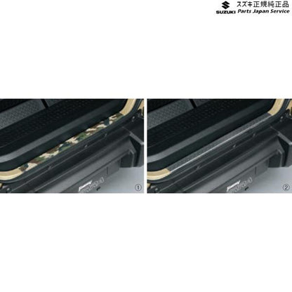 JB74W系ジムニーシエラ 88 リヤゲートメンバーガーニッシュ 樹脂 貼付タイプ JIMNYSIERRA SUZUKI
