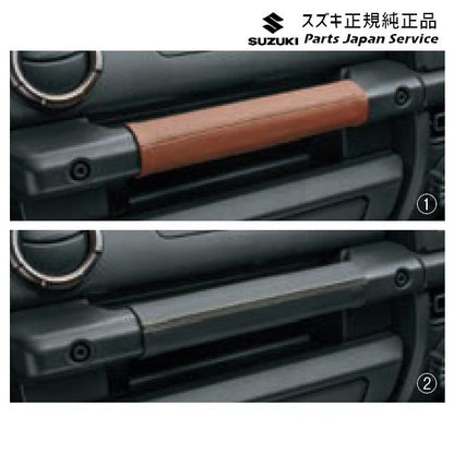 JB74W系ジムニーシエラ 54 本革助手席乗降グリップカバー JIMNYSIERRA SUZUKI