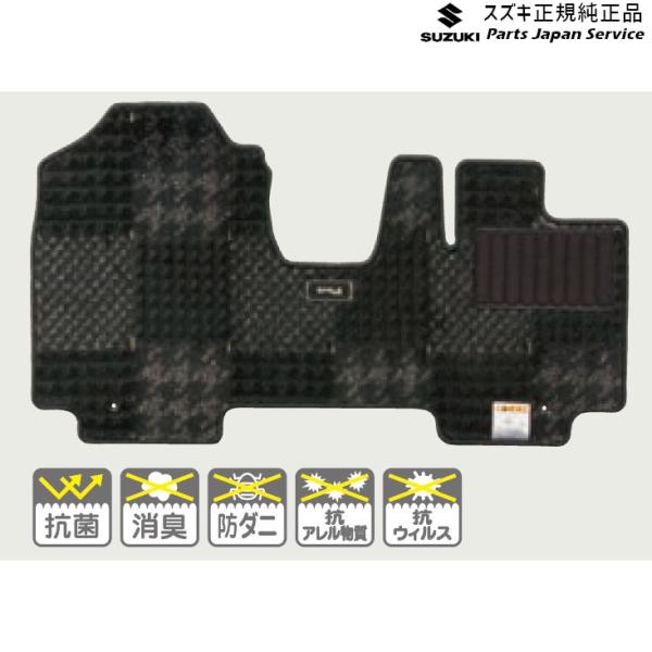 MX81S系ワゴンRスマイル 110.フロアマット(ジュータン)〈グレンチェック〉 BAXX 75901-84S10 WAGONR_SMILE SUZUKI