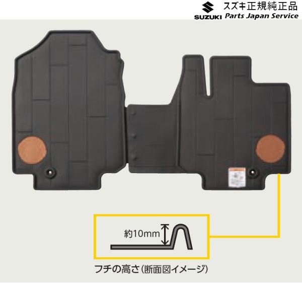 MX81S系ワゴンRスマイル 111.フロアマット(トレー) BAY0 75901-84S20 WAGONR_SMILE SUZUKI