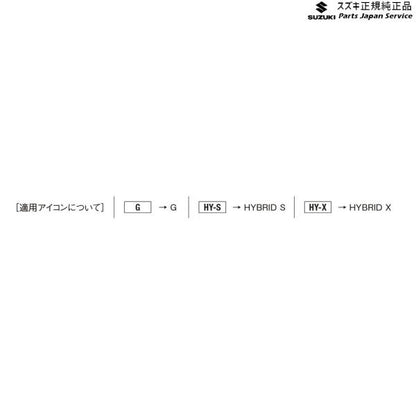 MX81S系ワゴンRスマイル 257.スペアタイヤセット F9FE 99270-63R10 WAGONR_SMILE SUZUKI