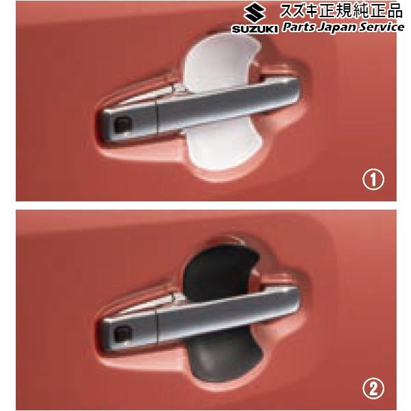 MX81S系ワゴンRスマイル 120.ドアハンドルプロテクター 1台分(4枚)セット WAGONR_SMILE SUZUKI