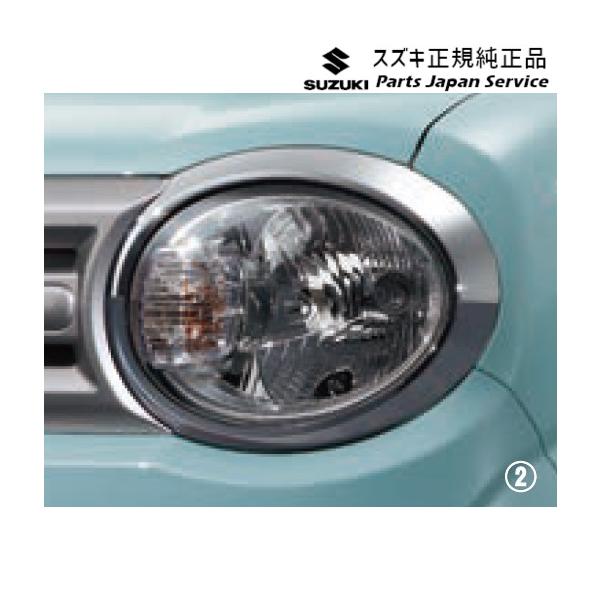 MX81S系ワゴンRスマイル 31.ヘッドランプガーニッシュ WAGONR_SMILE SUZUKI