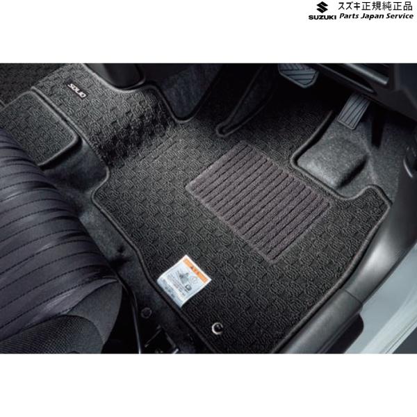 MA27S系ソリオ 48.フロアマット(ジュータン)〈スタウト ブラック〉 BA6M 75901-81P00-T5U SOLIO SUZUKI