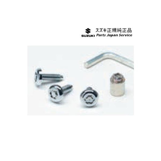 MA27S系ソリオ 54.ナンバープレートロックボルト A9KP 99000-990Y7-004 SOLIO SUZUKI