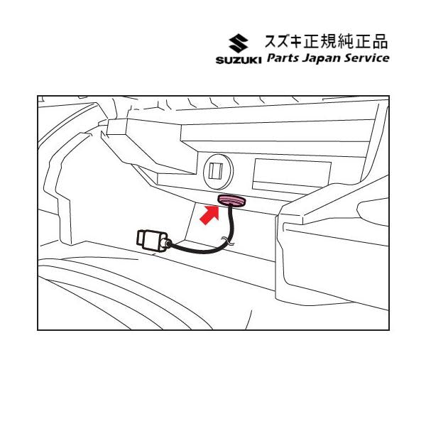 MA27S系ソリオ 176.ケーブルグロメット CA4Q 9919A-81P00 SOLIO SUZUKI