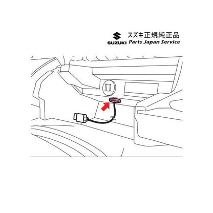 MAD7S系ソリオ 133.ケーブルグロメット CA4Q 9919A-81P00 SOLIO SUZUKI