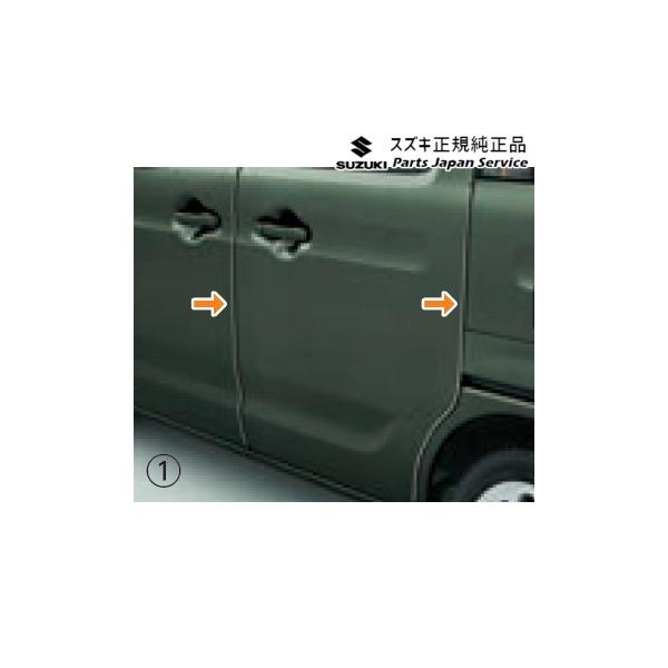 MK53S系スペーシア 138. ドアエッジモール SPACIA SUZUKI